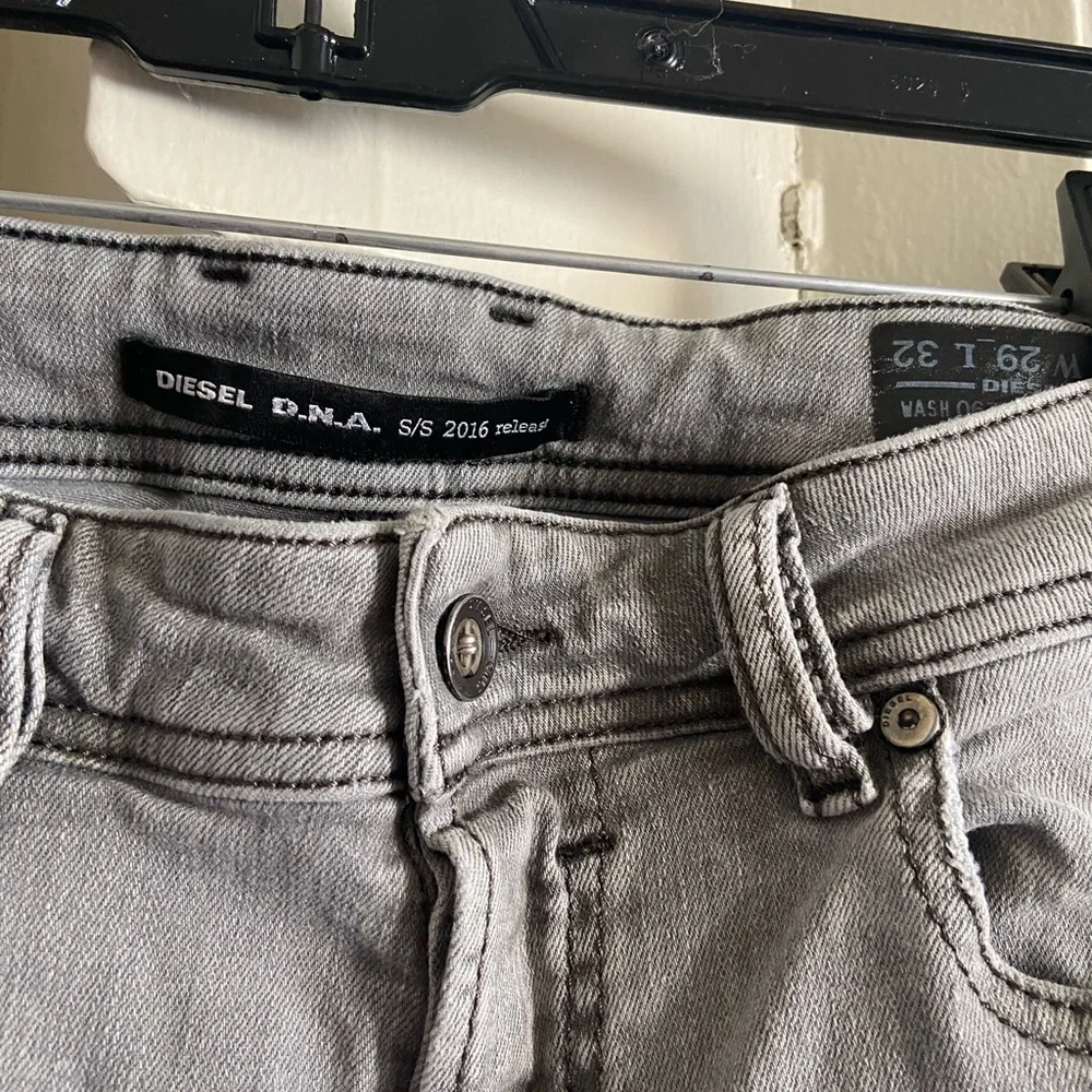 Diesel mens jeans size L 32 W 29 - Picture 2 of 3